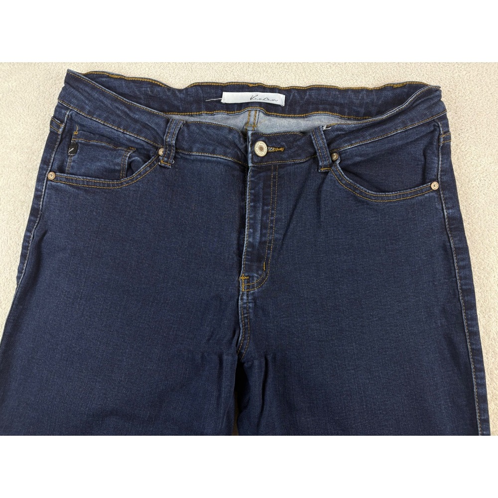 KanCan Womens Size 15/31 Dark Wash Denim Jeans Classic Style 31 Waist 30" Inseam